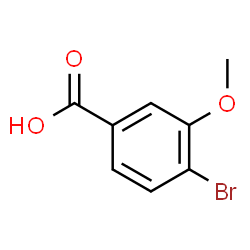 ChemSpider 2D Image | 4-Bromo-3-methoxybenzoic acid | C8H7BrO3
