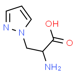 ChemSpider 2D Image | Pyrazole-1-alanine | C6H9N3O2