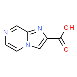 ChemSpider 2D Image | Imidazo[1,2-a]pyrazine-2-carboxylic acid | C7H5N3O2