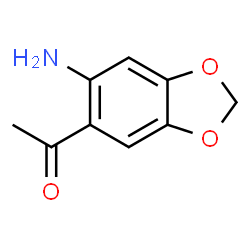 ChemSpider 2D Image | 2-Amino-4,5-methylenedioxyacetophenone | C9H9NO3