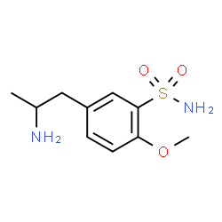 ChemSpider 2D Image | 5-(2-Aminopropyl)-2-methoxybenzenesulfonamide | C10H16N2O3S
