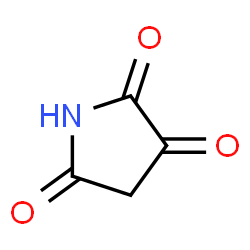 ChemSpider 2D Image | 2,3,5-Pyrrolidinetrione | C4H3NO3