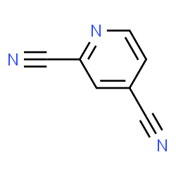 ChemSpider 2D Image | 2,4-Pyridinedicarbonitrile | C7H3N3