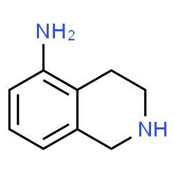 ChemSpider 2D Image | 1,2,3,4-Tetrahydro-5-isoquinolinamine | C9H12N2