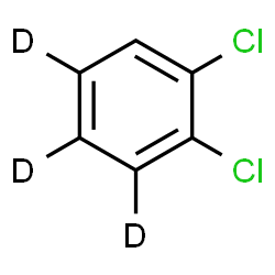 ChemSpider 2D Image | 1,2-Dichloro(3,4,5-~2~H_3_)benzene | C6HD3Cl2
