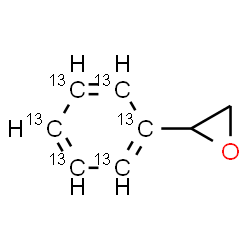 ChemSpider 2D Image | 2-(~13~C_6_)Phenyloxirane | C213C6H8O