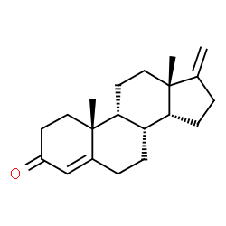 ChemSpider 2D Image | (9beta,14beta)-17-Methyleneandrost-4-en-3-one | C20H28O