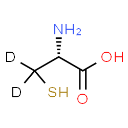 ChemSpider 2D Image | L-(3,3-~2~H_2_)Cysteine | C3H5D2NO2S