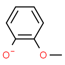 ChemSpider 2D Image | 2-Methoxyphenolate | C7H7O2