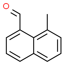 ChemSpider 2D Image | 8-Methyl-1-naphthaldehyde | C12H10O