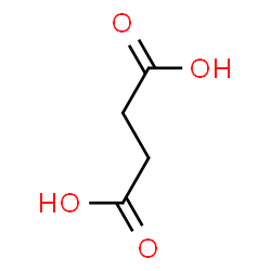 ChemSpider 2D Image | Succinic acid | C4H6O4