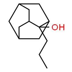 ChemSpider 2D Image | 2-Propyl-2-adamantanol | C13H22O