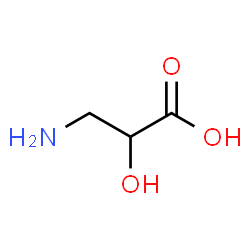 ChemSpider 2D Image | Isoserine | C3H7NO3