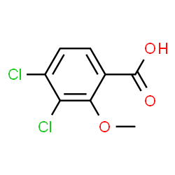 ChemSpider 2D Image | 3,4-Dichloro-2-methoxybenzoic acid | C8H6Cl2O3