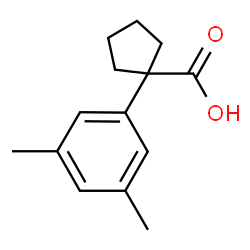 ChemSpider 2D Image | 1-(3,5-Dimethylphenyl)cyclopentanecarboxylic acid | C14H18O2