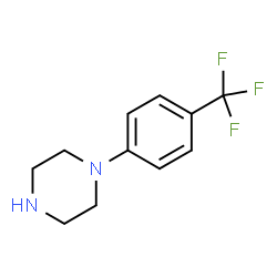 ChemSpider 2D Image | 1-(4-(Trifluoromethyl)phenyl)piperazine | C11H13F3N2