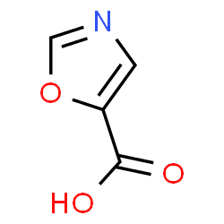 ChemSpider 2D Image | Oxazole-5-carboxylic acid | C4H3NO3