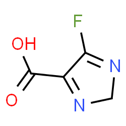ChemSpider 2D Image | 5-Fluoro-2H-imidazole-4-carboxylic acid | C4H3FN2O2