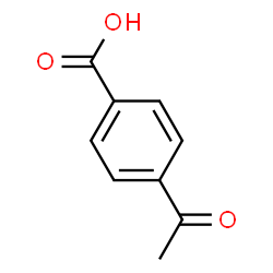 ChemSpider 2D Image | 4-Acetylbenzoic acid | C9H8O3