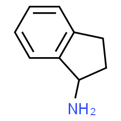 ChemSpider 2D Image | 1-Aminoindan | C9H11N