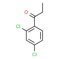 ChemSpider 2D Image | 2,4-Dichloropropiophenone | C9H8Cl2O