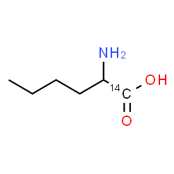 ChemSpider 2D Image | (1-~14~C)Norleucine | C514CH13NO2