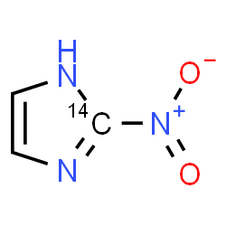 ChemSpider 2D Image | 2-Nitro(2-~14~C)-1H-imidazole | C214CH3N3O2