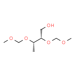 ChemSpider 2D Image | (2S,3S)-2,3-Bis(methoxymethoxy)-1-butanol | C8H18O5