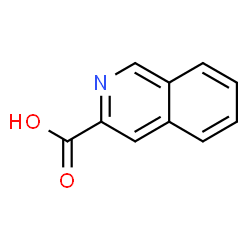 ChemSpider 2D Image | 3-Carboxyisoquinoline | C10H7NO2