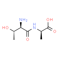 ChemSpider 2D Image | D-Threonyl-D-alanine | C7H14N2O4