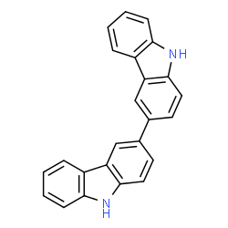ChemSpider 2D Image | 3,3'-Bicarbazole | C24H16N2
