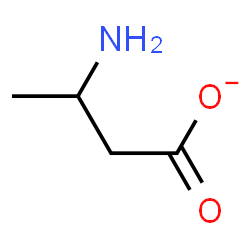 ChemSpider 2D Image | 3-Aminobutanoate | C4H8NO2