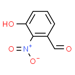 ChemSpider 2D Image | 3-Hydroxy-2-nitrobenzaldehyde | C7H5NO4