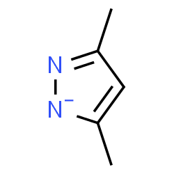 ChemSpider 2D Image | 3,5-Dimethylpyrazol-1-ide | C5H7N2