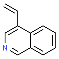 ChemSpider 2D Image | 4-Vinylisoquinoline | C11H9N