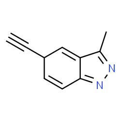 ChemSpider 2D Image | 5-ethynyl-3-methyl-1,5-dihydroindazole | C10H9N2