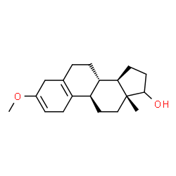 ChemSpider 2D Image | (8alpha,9beta,13alpha,14beta)-3-Methoxyestra-2,5(10)-dien-17-ol | C19H28O2