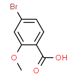 ChemSpider 2D Image | 4-Bromo-2-methoxybenzoic acid | C8H7BrO3