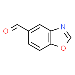 ChemSpider 2D Image | 1,3-Benzoxazole-5-carbaldehyde | C8H5NO2