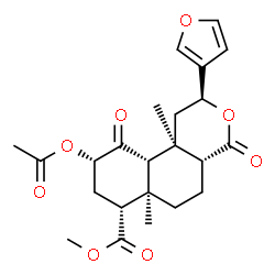 ChemSpider 2D Image | Salvinorin A | C23H28O8
