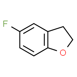 ChemSpider 2D Image | 5-fluoro-2,3-dihydrobenzofuran | C8H7FO