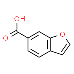 ChemSpider 2D Image | 1-Benzofuran-6-carboxylic acid | C9H6O3