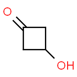 ChemSpider 2D Image | 3-Hydroxycyclobutanone | C4H6O2