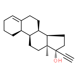 ChemSpider 2D Image | (9beta,14beta,17alpha)-19-Norpregn-4-en-20-yn-17-ol | C20H28O