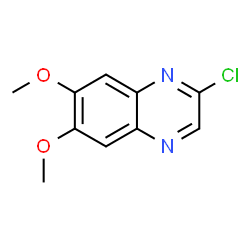 ChemSpider 2D Image | 2-Chloro-6,7-dimethoxyquinoxaline | C10H9ClN2O2
