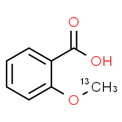 ChemSpider 2D Image | 2-[(~13~C)Methyloxy]benzoic acid | C713CH8O3