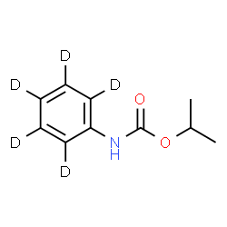 ChemSpider 2D Image | Isopropyl (~2~H_5_)phenylcarbamate | C10H8D5NO2