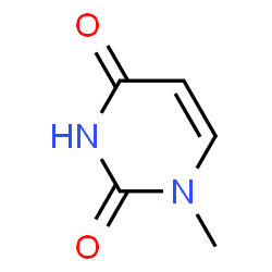 ChemSpider 2D Image | methyluracil | C5H6N2O2