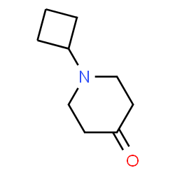 ChemSpider 2D Image | N-cyclobutyl-4-piperidone | C9H15NO