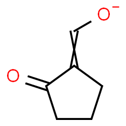 ChemSpider 2D Image | (2-Oxocyclopentylidene)methanolate | C6H7O2